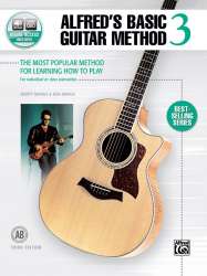 Alfreds Basic Guitar 3 3rd Ed (with v/c - Morton Manus