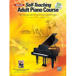Alfred Self Teaching Adult Piano Course -Willard A. Palmer