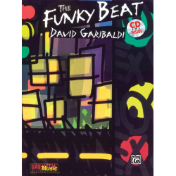 The funky Beat (+2 CD's) : for drumset -David Garibaldi