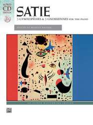 Three Gymnopodie/Gnossiennes (piano/CD) - Erik Satie