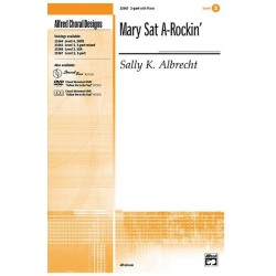 Mary Sat A-Rockin' 2-part - Sally  K. Albrecht