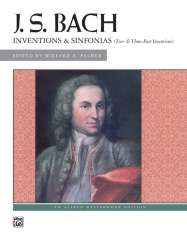 Inventions and Sinfonias.SPIRAL BOUND - Johann Sebastian Bach
