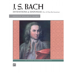 Inventions and Sinfonias.SPIRAL BOUND - Johann Sebastian Bach