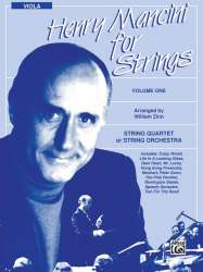 Henry Mancini for strings vol.1 : - Henry Mancini / Arr. William Zinn