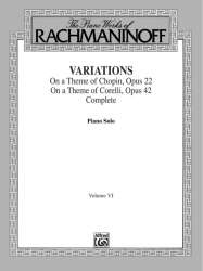 Variations on a Theme of Chopin op.22 - Sergei Rachmaninov (Rachmaninoff)