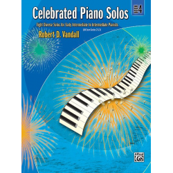 Celebrated Piano Solos Book 4 - EI - Robert D. Vandall