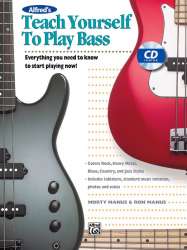 Teach Yourself to Play Bass. Book and CD - Morton Manus