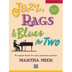 Jazz Rags & Blues For Two Book 5 - Martha Mier