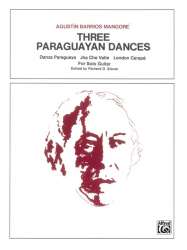 3 Paraguayan Dances : for guitar - Agustín Barrios Mangoré
