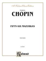 56 Mazurkas : for piano solo - Frédéric Chopin