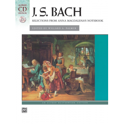CD Edition:Anna Magdalena Notebook Bk/CD - Johann Sebastian Bach