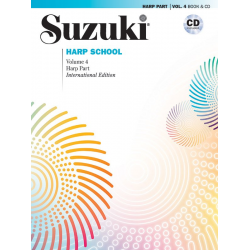 Suzuki Harp School 4 (with CD) - Shinichi Suzuki