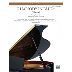 Rhapsody in Blue (theme) (easy 1P4H) - George Gershwin