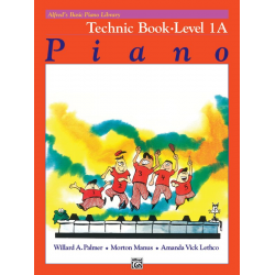 Alfred's Basic Piano Technic Book Lvl 1A -Willard A. Palmer
