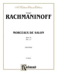 Morceaux de salon op.10 vol.1 (no.1-7) - Sergei Rachmaninov (Rachmaninoff)