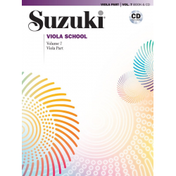 Suzuki Viola School Volume 7 (with CD) - Shinichi Suzuki