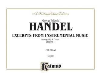 Extracts from Instrumental Music vol.1 : -Georg Friedrich Händel (George Frederic Handel)