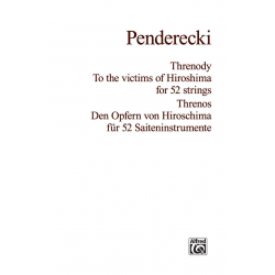 Threnody to the Victims of Hiroshima : - Krzysztof Penderecki