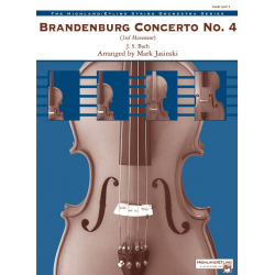 Brandenburg Concerto No.4 Mvt.3 (s/orch) - Johann Sebastian Bach