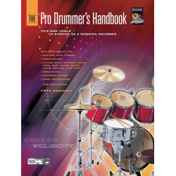 Pro Drummer's Handbook, The. Book and CD - Pete Sweeney