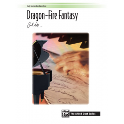 Dragon Fire Fantasy (1 piano 4 hands) - Carol Matz