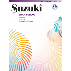 Suzuki Viola School 4 (with CD) - Shinichi Suzuki