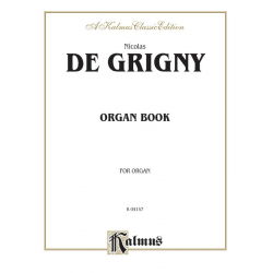 ORGAN BOOK -Nicolas de Grigny