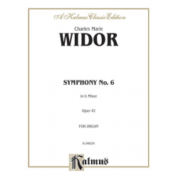 Symphony op.42,6 g minor : - Charles-Marie Widor