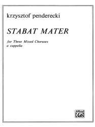 Stabat mater : for 3 mixed choirs - Krzysztof Penderecki