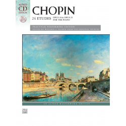 Chopin 24 Etudes (with CD) - Frédéric Chopin
