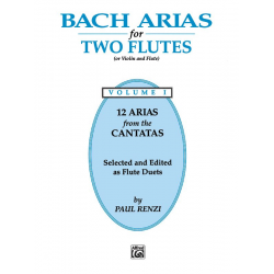 12 Arias from the Cantatas : - Johann Sebastian Bach