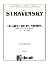 Le sacre du printemps (version 1913) - Igor Strawinsky