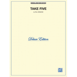 Take five : for piano solo - Paul Desmond