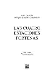 Las Cuatro Estaciones Portenas Violin -Astor Piazzolla