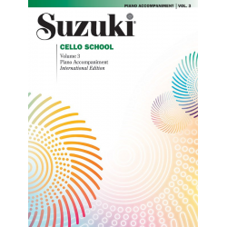 Suzuki Cello School vol.3  Piano Accompaniment - Shinichi Suzuki