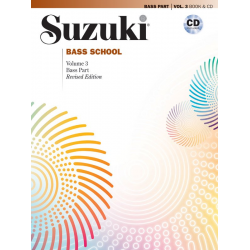 Suzuki Bass School 3 (with CD) - Shinichi Suzuki