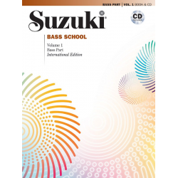 Suzuki Bass School 1 (with CD) - Shinichi Suzuki