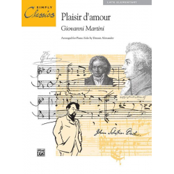 Plasir d'Amour (simply classics) - Giovanni Battista Martini