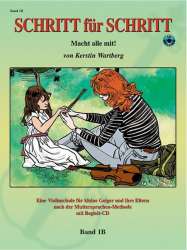 Schritt für Schritt Band 1b  (+CD) : Violin Schule - Kerstin Wartberg