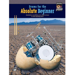 Drums for the Absolute Beginner Bk/DVD - Pete Sweeney