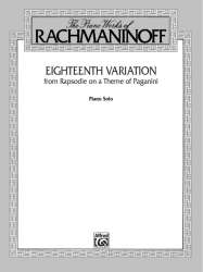 18th Variation (Paganini) - Sergei Rachmaninov (Rachmaninoff)