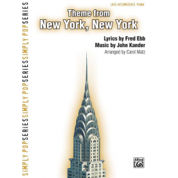 New York, New York Theme Easy Piano -John Kander