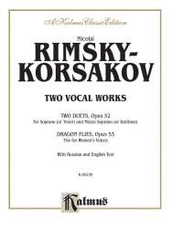 2 Vocal Works : - Nicolaj / Nicolai / Nikolay Rimskij-Korsakov