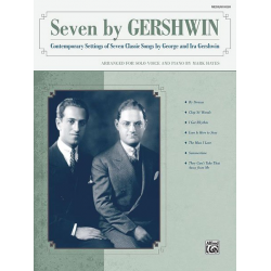 Seven By Gershwin (medium/high book/CD) - George Gershwin