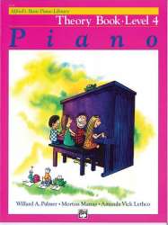 Alfred's Basic Piano Theory Book Lvl 4 - Willard A. Palmer