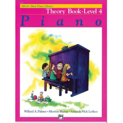 Alfred's Basic Piano Theory Book Lvl 4 -Willard A. Palmer