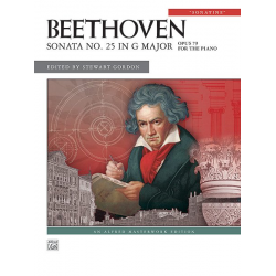 Sonata No. 25 in G Major, Op. 79 -Ludwig van Beethoven