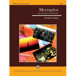 Metroplex: 3 Postcards of Manhattan -Robert Sheldon