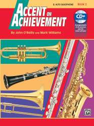 Accent on Achievement. Alto Sax Book 2 - John O'Reilly / Arr. Mark Williams