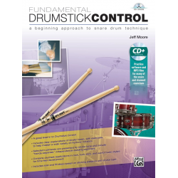 Fundamental Drumstick Control (with CD) - Jeff Moore